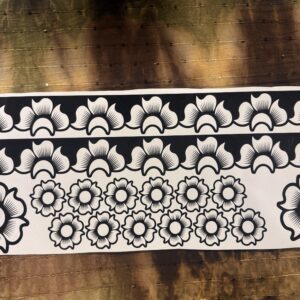 Awo yaye : Stickers henné mains, pieds et doigts 17